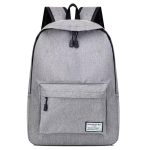 MOCHILA LISA ECONÓMICA MODS-1107 - ST - GRIS - Imagen 6