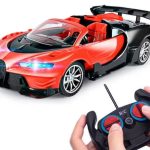 AUTOS DE CARRERA C/R 1:18 BUGATTI (JPF202A) ACRZ-009 - ZUMO - ROJO