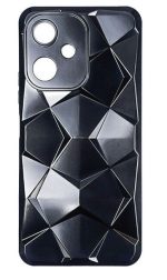 TPU MOD608 TEXTURA ROMBO - XIA REDMI NOTE 14 - YEXA - NEGRO