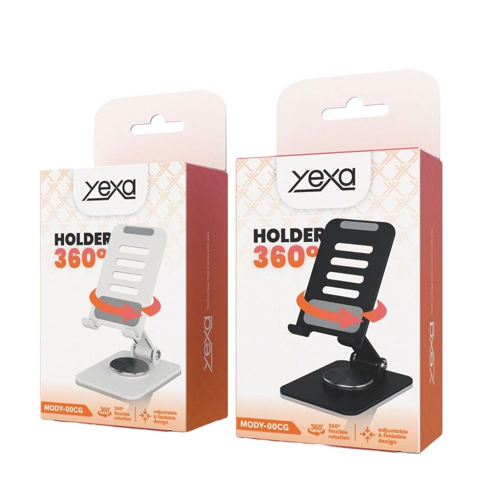 HOLDER ESCRITORIO GIRATORIO REFORZADO MODY-00CG - YEXA - GRIS HOLDER ESCRITORIO GIRATORIO REFORZADO MODY-00CG - YEXA - GRIS - Imagen 1