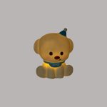 VELADOR INFANTIL VINIL  MODV-00AM - VARIOS - PERRO - Imagen 2