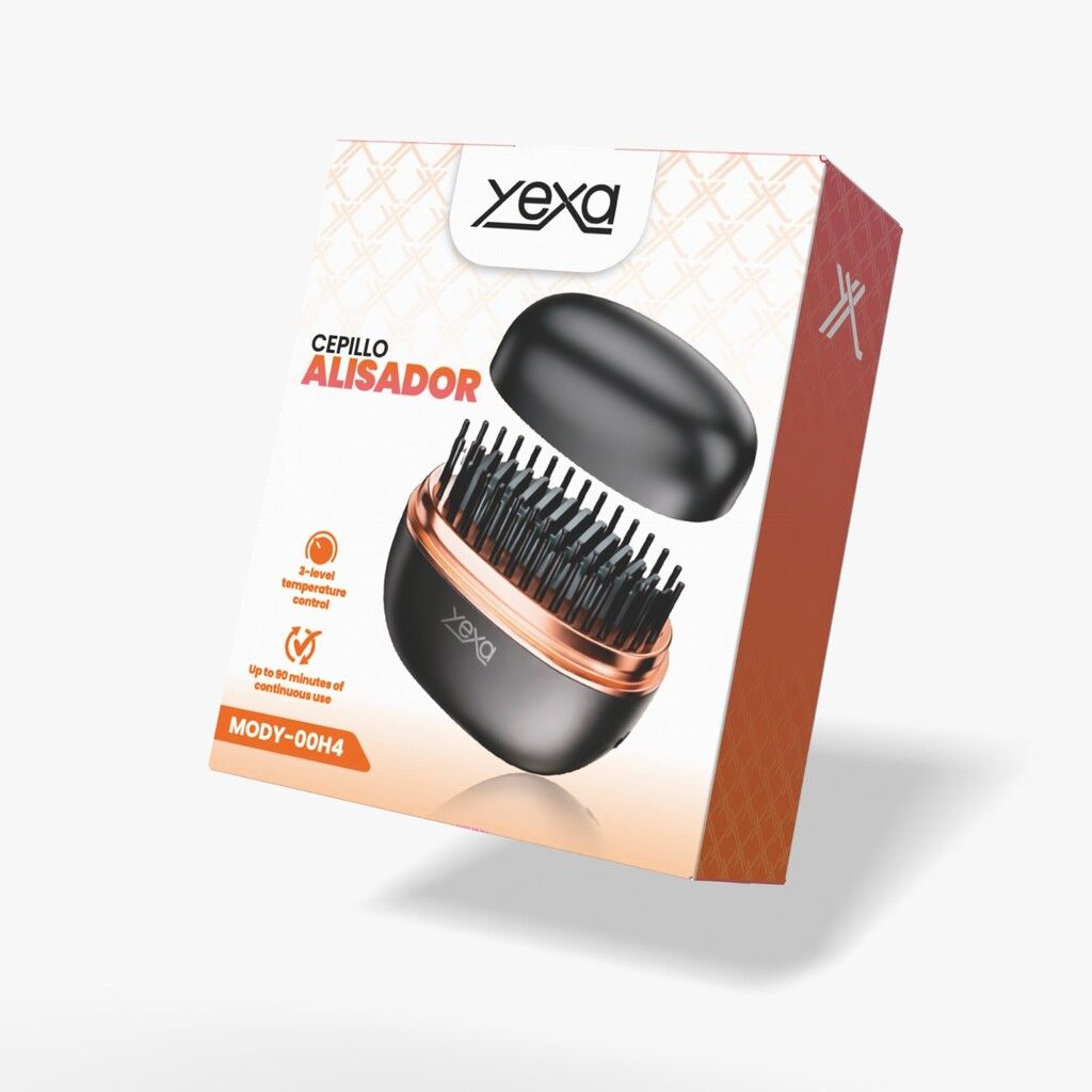CEPILLO ALISADOR MODY-00H4 - YEXA - NEGRO CEPILLO ALISADOR MODY-00H4 - YEXA - NEGRO - Imagen 1