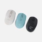MOUSE INALAMBRICO + BT RECARGABLE MODX-00DV - XAEA - CELESTE - Imagen 5