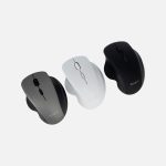 MOUSE ERGONOMICO INALAMBRICO + BT RECARGABLE MODX-00DW - XAEA - NEGRO - Imagen 3