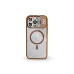 TPU MOD614 MAGSAFE COSMIC - IPH 17 PRO MAX - XAEA - NARANJA - Imagen 2