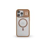 TPU MOD614 MAGSAFE COSMIC - IPH 17 PRO MAX - XAEA - NARANJA