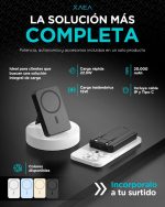 POWER BANK TARS KJ-790 WIRELESS 20000 MAH MODX-00CE - XAEA - NEGRO - Imagen 4