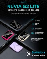 POWER BANK NUVIA G2 LITE KJ-CX10  WIRELESS 10000 MAH MODX-00CC - XAEA - BLANCO - Imagen 3