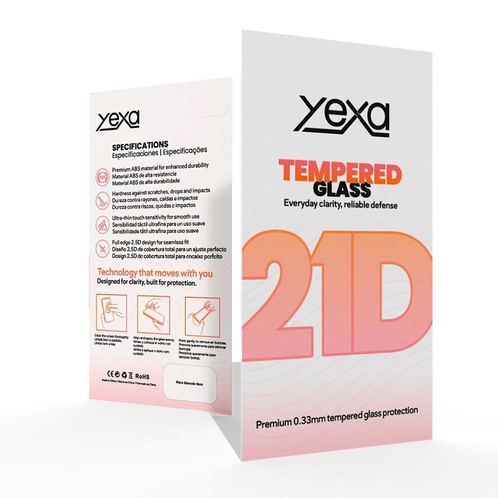 FILM GLASS 21D - MOT G13 / G13SE / G23 - XAEA FILM GLASS 21D - MOT G13 / G13SE / G23 - YEXA - Imagen 1