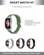 SMART WATCH H7 MODV-00GG - VARIOS - GRIS - Imagen 3