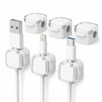 ORGANIZADOR PARA CABLES MAGNETICO PACK X 6 MODV-00DN - VARIOS - BLANCO