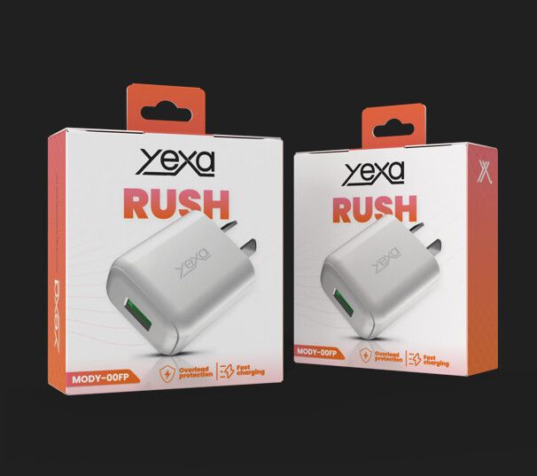 ADAPTADOR-CARGADOR 220V 4.8A RUSH 1USB MODY-00FP - YEXA - BLANCO ADAPTADOR-CARGADOR 220V 4.8A RUSH 1USB MODY-00FP - YEXA - BLANCO - Imagen 1