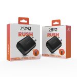 CARGADOR 220V 4.8A RUSH 1USB + CABLE TIPO C MODY-00FM - YEXA - NEGRO