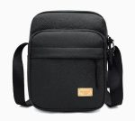 BOLSO  CUADRADO SIMIL CUERO MODV-00LP - VARIOS - NEGRO