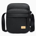 BOLSO  CUADRADO SIMIL CUERO MODV-00LP - VARIOS - NEGRO