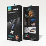 CABLE ZEUS TIPO C-LIGHTNING MODX-00MD - XAEA - AZUL METAL